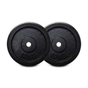 10kg Standard Weight Plates Pair - Picture 1 of 2