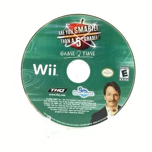 Are You Smarter Than a 5th Grader Game Time (2009) Wii Game  Disc Only  Tested - Picture 1 of 3