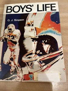 Vintage Boys Life Magazine With O.J. SIMPSON.... NOVEMBER 1974 - Picture 1 of 6