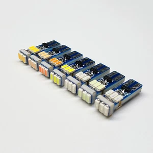 10 szt. jasnych żarówek LED T5 W3W W1,2W 70 73 74 wskaźnik deski rozdzielczej lampa kierunkowskaz - Zdjęcie 1 z 19