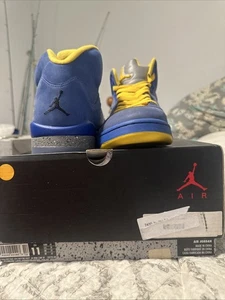 Jordan V Retro Laney Varsity Royals Men's Shoes Size 11 - Picture 1 of 5