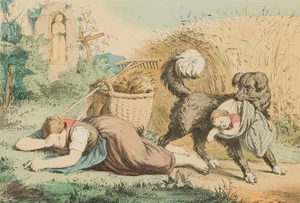 H. BÜRKNER (1818-1897), Lit. Illust. 'Das Confirmationsjahr',  1891, Lith. - Bild 1 von 4