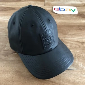Gorra Belstaff PANTHER 2.0, cuero cordero, negra, talla única - Imagen 1 de 7