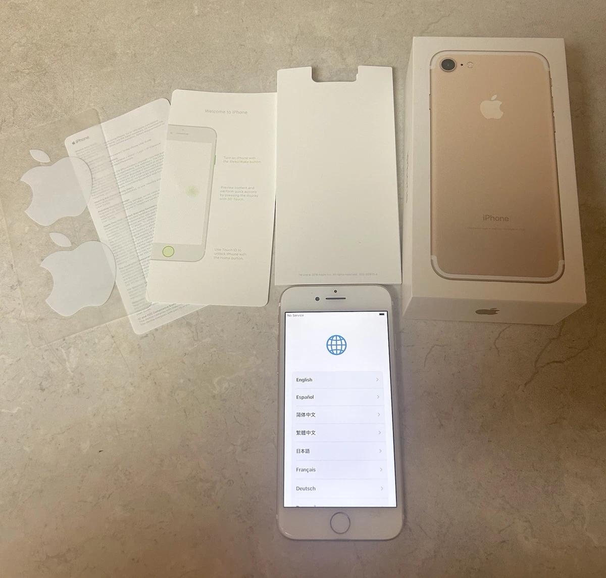 Apple iPhone 7 Gold 128 GB Cell Phones & Smartphones for Sale