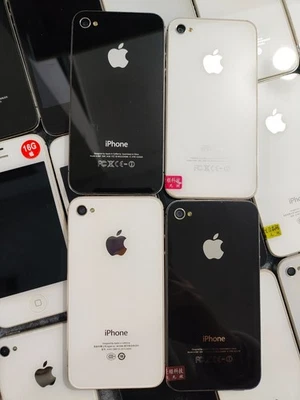 Tested GOOD Apple iPhone 4 4s - 8/16/32/64GB Unlocked iOS 6 iOS 9 Smartphone s7 - Image 1 of 4