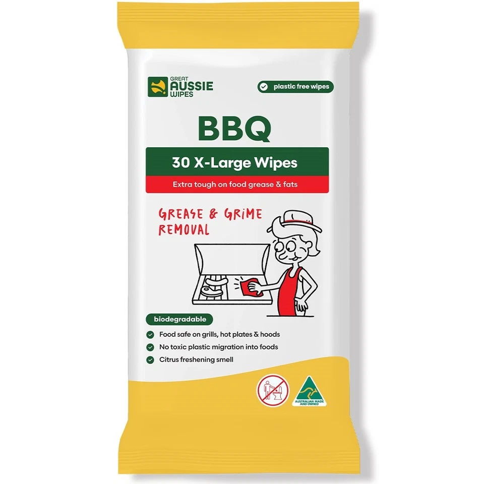 Great Aussie Wipes BBQ Wipes  10 Pack, 30 Pack - image 1 of 1