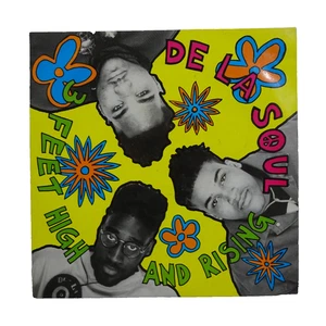 De La Soul 3 Feet High and Rising Vinyl LP 1989 DLSLP1 First Issue VG+/VG+ - Picture 1 of 9