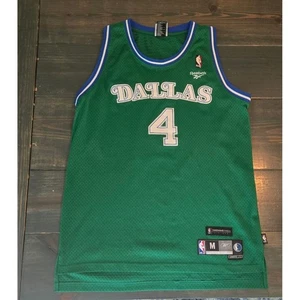 Reebok Dallas Mavericks Finley #4 NBA Jersey Hardwood Classics - Picture 1 of 7