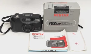 Lente Pentax de enfoque automático IQZoom EZY 35 mm para apuntar y disparar 38-70 mm PROBADA + Caja - Imagen 1 de 10