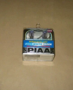 PIAA 13904 STAR WHITE COOL WHITE LIGHT 9004 3800K 65/45W TWIN PACK - Picture 1 of 3