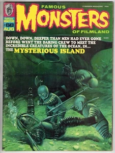 FAMOSO MONSTRUO DE FILMLAND #68 1970 Warren Ackerman REVISTA DE PELÍCULAS DE COLECCIÓN - Imagen 1 de 2