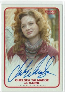 Stranger Things Staffel 1 2018 Autogrammkarte A-CA Chelsea Talmadge als Carol - Bild 1 von 2