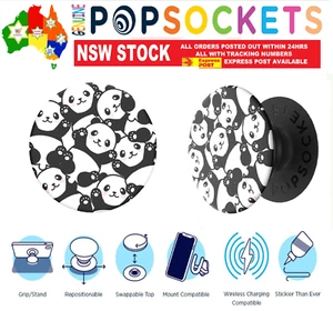 PopSockets Pop Socket Pandamonium Phone Stand Holder Mount - Picture 1 of 3