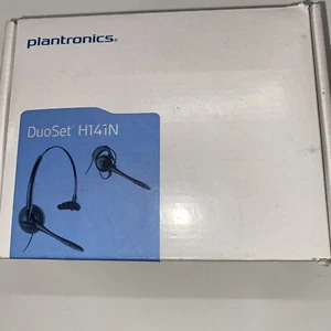 Plantronics H141N DuoSet Convertible Headset Neu Open Box - Bild 1 von 20