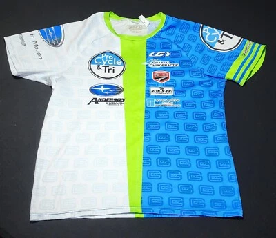 Pro Cycle SUBARU Cycling Bicycle Racing Jersey Shirt - Image 1 of 4
