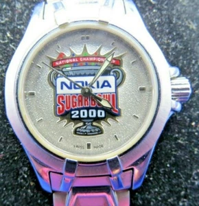 2000 Nokia Sugar Bowl LADIES SWISS MADE Tissot Stainless Steel Wristwatch VERY N - Picture 1 of 8