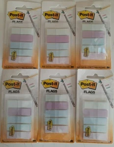600 Post-it Flags 0.47 In x 1.7 In Flags, Five Assorted Bright Colors (6x100) - Picture 1 of 3