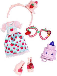 Kuu Kuu Harajuku Fashion Pack Super Strawberry w/ Charms FFB31 *new* - Picture 1 of 3