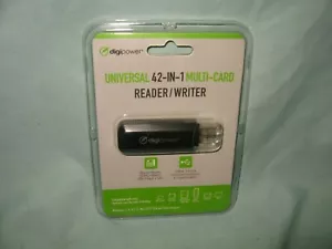 Digipower Universal 42-in-1 Multi Card Reader/ Writer USB plug in computer BL18 - Picture 1 of 3