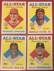 2023 Topps Series 2 - 1988 All Stars Inserts - PICKYOUR CARD - BUY MORE & SAVE!!
