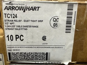 (1) ARROW HART STRAIN RELIEF .240-.320" - Imagen 1 de 1