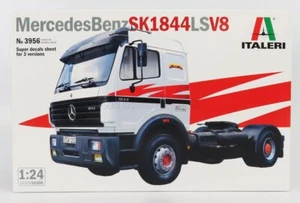 MODELLINO CAMION STATICO ITALERI MERCEDES SK1844 V8 TRUCK 2 ASSI 1994 SCALA 1/24 - Foto 1 di 3