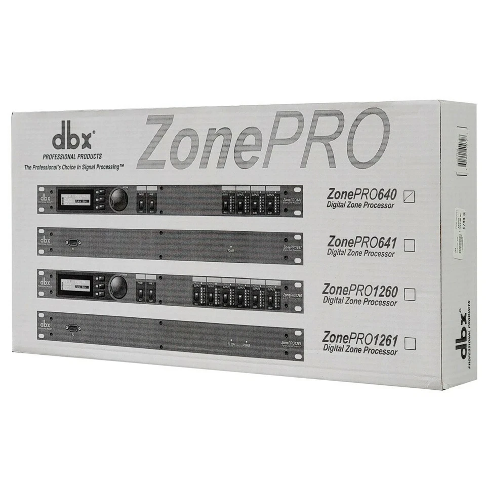 dbx ZonePRO 640 Digital Zone Processor - Image 1 of 2