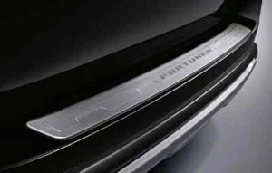 TOYOTA FORTUNER 2015-2025 GENUINE STAINLESS STEEL  REAR BUMPER PROTECTOR GUARD - Picture 1 of 4