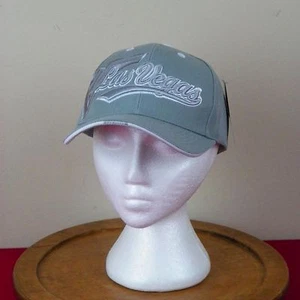Cappello Berretto Baseball Las Vegas Grigio Regolabile Nuovo Chelona Tesa Rigida - Foto 1 di 4