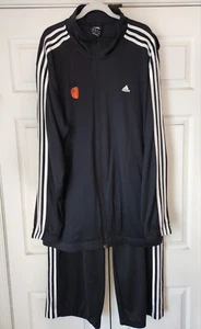 ADIDAS Climalite Black 3-Stripe Basketball Coach Tracksuit Size 2XL (altered) - Picture 1 of 24