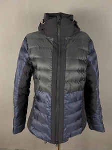 CAPRANEA Limited Edition Blue Puffer Outdoor Duck Down Ski Jacket Size 40 M - Picture 1 of 21