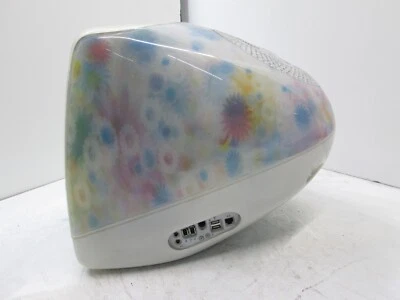 Apple iMac G3 M5521 Flower Power PowerPC G3 500MHz 320MB Ram 93GB HDD OS 9.2 - Image 1 of 4