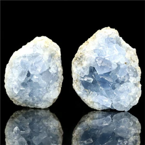 Natural Crystal Raw Stones Celestite Mineral Specimen Ornament Healing Crystals - Picture 1 of 10