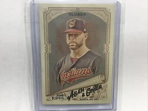 2018 Topps Allen & Ginter Base #117 Corey Kluber Cleveland Indians Baseball Card - Picture 1 of 12