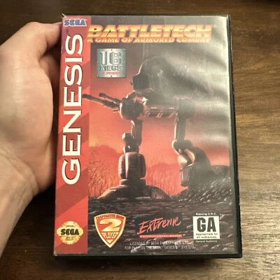 BattleTech: A Game of Armored Combat (世嘉 Genesis) 完整 - 正品 — 第 1/4 张图片