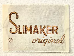 Un'etichetta etichetta vintage abbigliamento abbigliamento "Slimaker" 5th Avenue New York Giappone NOS - Foto 1 di 4