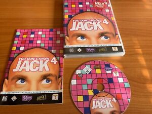 You Dont Know Jack 4  - PC in Original DVD Hülle  - Deutsch - Gut mit Handbuch 
