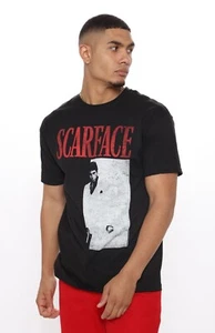 Exclusive New Vintage Classic Scarface Tony Montana Graphic Tee Black Large - Picture 1 of 4