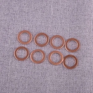 Set of 8 Crankcase Oil Drain Plug Washer Gasket Fit For Polaris 5812232 aq - Picture 1 of 3