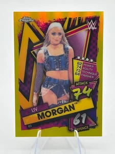 Liv Morgan Gold Refractor /99 2021 Topps WWE Slam Attax - Bild 1 von 2