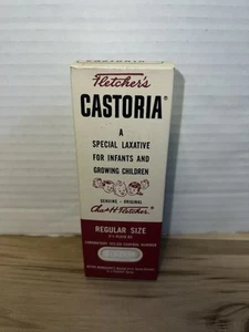 Vtg Unopened Full 2.5 Oz Fletcher's Castoria For Infants & Growing Children - Picture 1 of 3