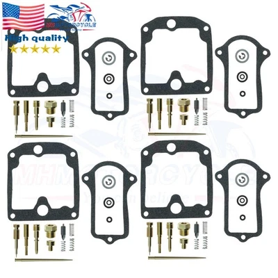 4PCS Carburetor Rebuild Repair Kit GS550 GS-550 GS 550 550E GS550E Foto 1 de 4