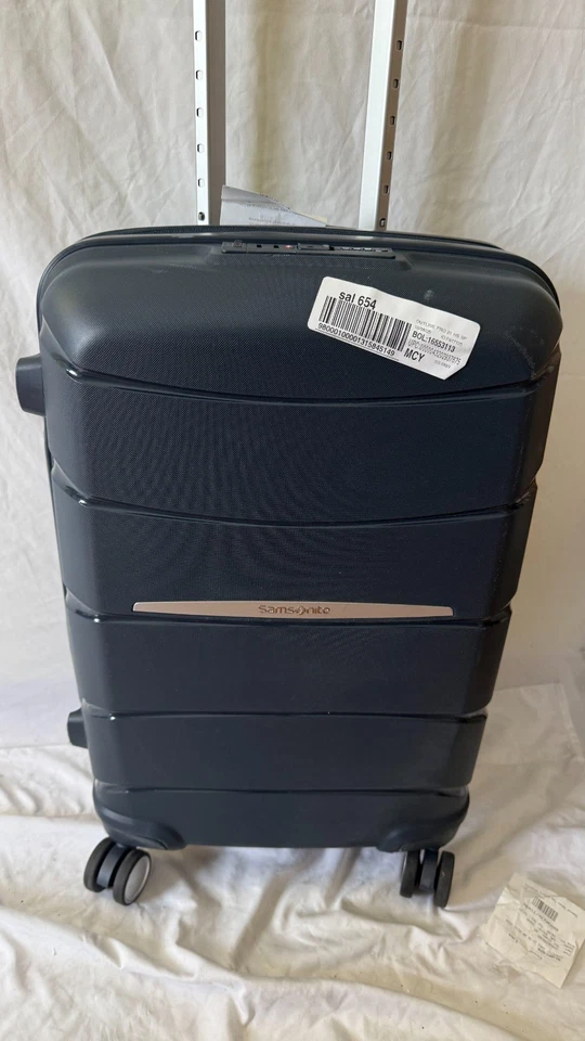 $440 SAMSONITE Outline Pro Equipaje de Mano 21" Spinner Maleta Rígida Azul Tsa Foto 1 de 4