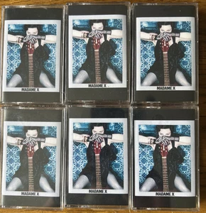 JOB LOT 6 X MADAME X CASSETTES - MADONNA - MINT SEALED PERFECT (TAPE) FAST POST! - Picture 1 of 5