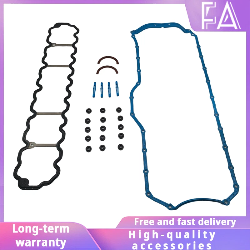 Fits For Jeep Cherokee 4.0L 1971-2006 Jeep Wrangler 4.0L Oil Pan Gasket Kit - Image 1 of 4