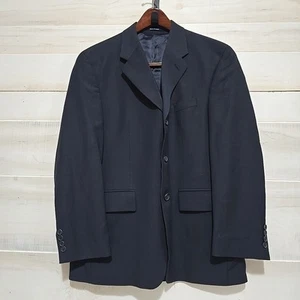 Chaps Ralph Lauren Sport Mantel Blazer 40 S dunkelblau 95% Wolle 5% Kaschmir 3 Knöpfe - Bild 1 von 7