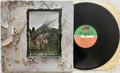 Led Zeppelin – IV 4 1977 Gatefold LP Album Vinyl Record EXCELLENT - Image 1 of 4