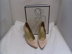 Kendal & Kylie size 6.5 satin pink stiletoes - Picture 1 of 15