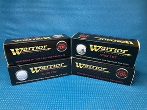 3 NEW Warrior Custom Golf TOUR SS Golf Balls- Sleeve - Picture 1 of 5