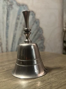 Teeglocke versilbert Service Glocke Import Hongkong - Bild 1 von 12